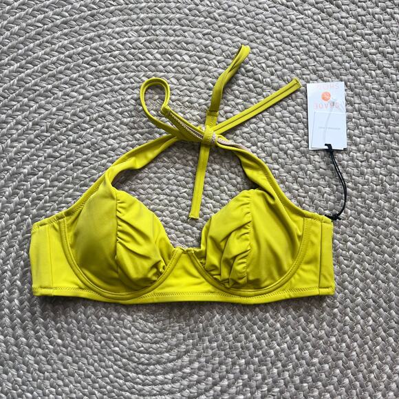 Shade & Shire wired bikini top Sz 34B - Picture 2 of 5